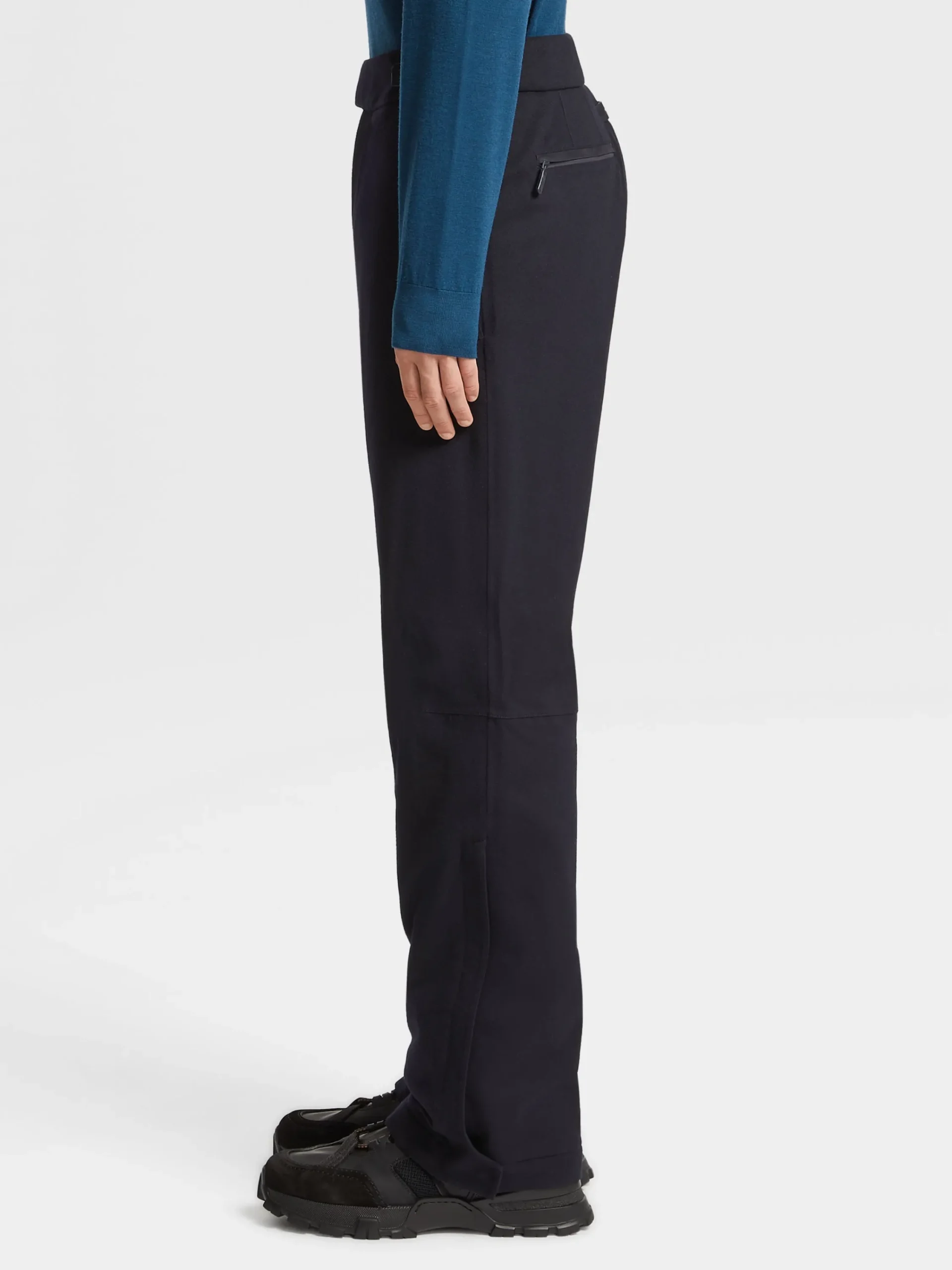 Pants>ZEGNA 12milmil12 Padded Ski Pants NavyBlue