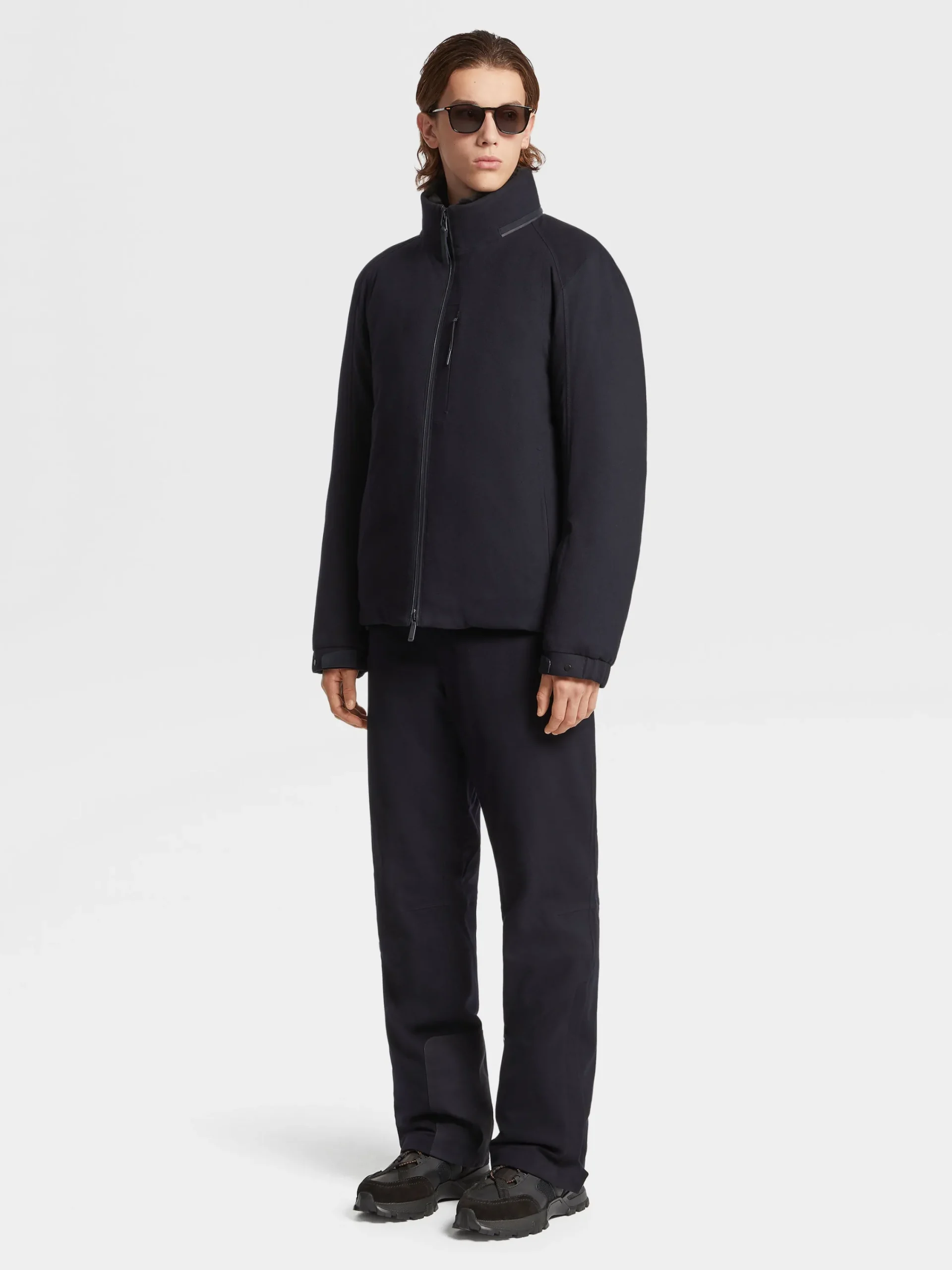 Pants>ZEGNA 12milmil12 Padded Ski Pants NavyBlue