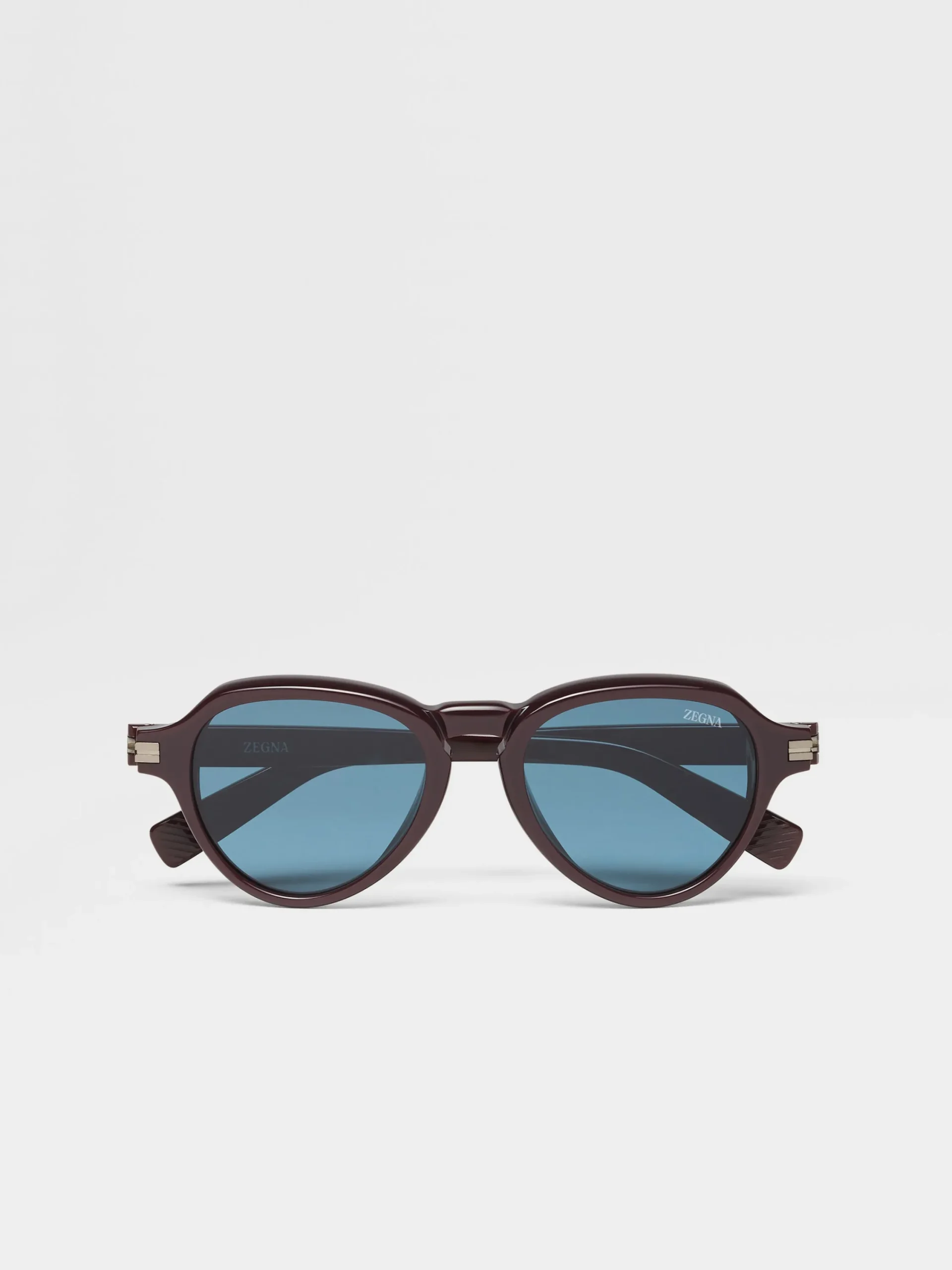 Small Gifts|Sunglasses>ZEGNA Must Violet Acetate Sunglasses MustViolet