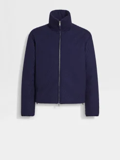 Travel In Style|Jackets And Coats>ZEGNA Oasi Cashmere Blouson InkBlue