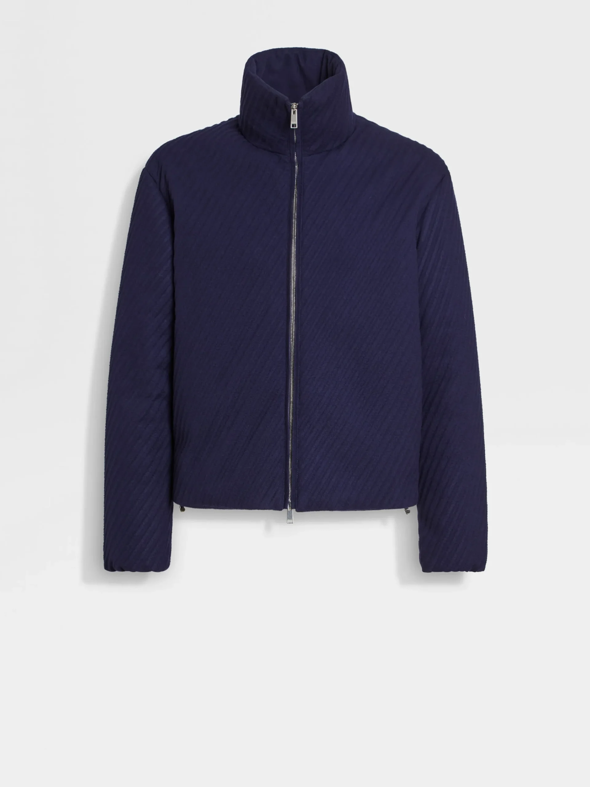 Travel In Style|Jackets And Coats>ZEGNA Oasi Cashmere Blouson InkBlue