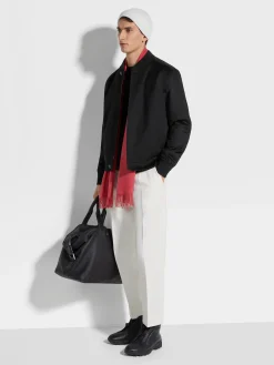 Travel In Style|Jackets And Coats>ZEGNA Oasi Cashmere Elements Bomber Black