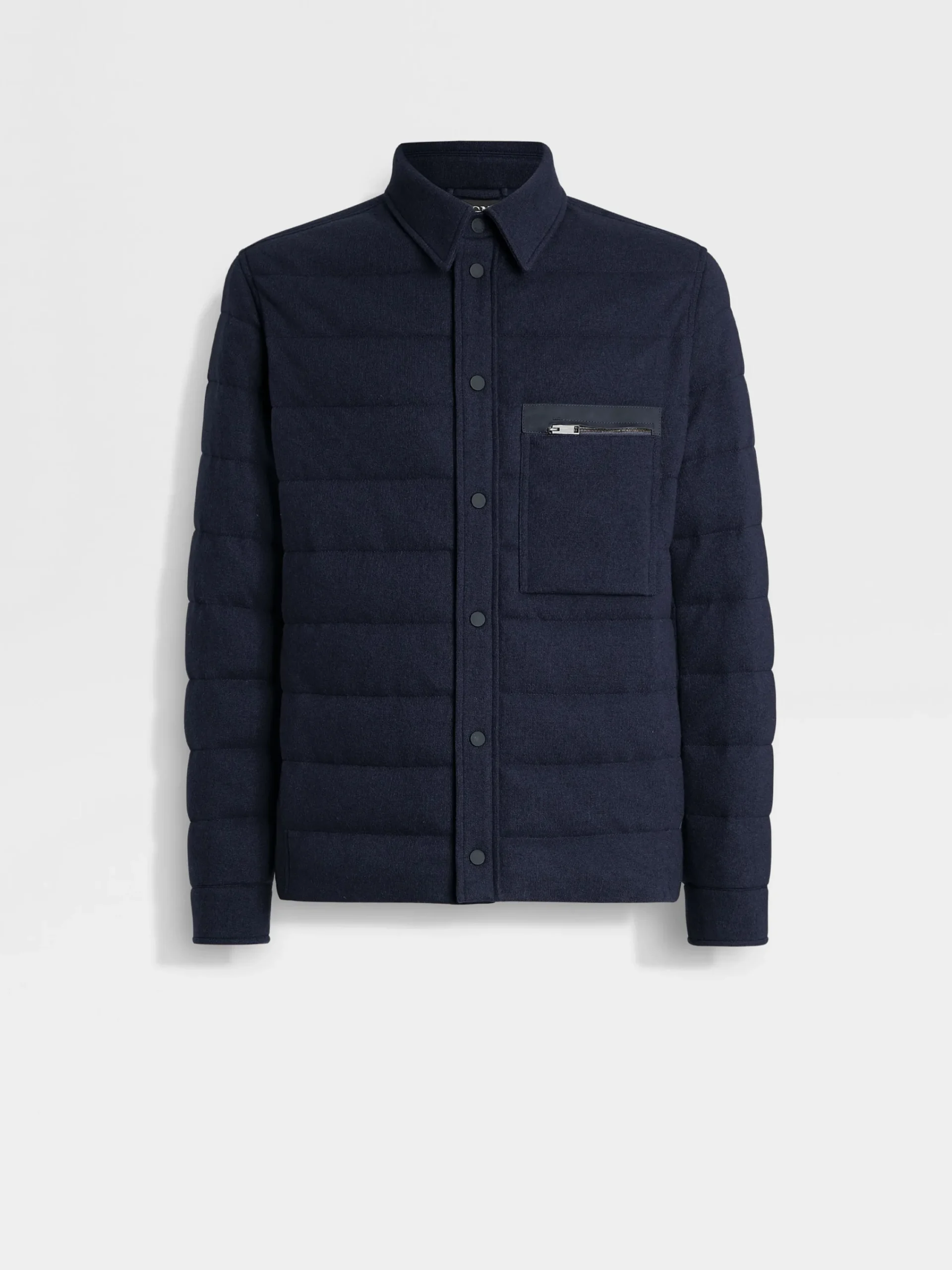 Travel In Style|Down Jackets>ZEGNA Oasi Cashmere Elements Jacket NavyBlue