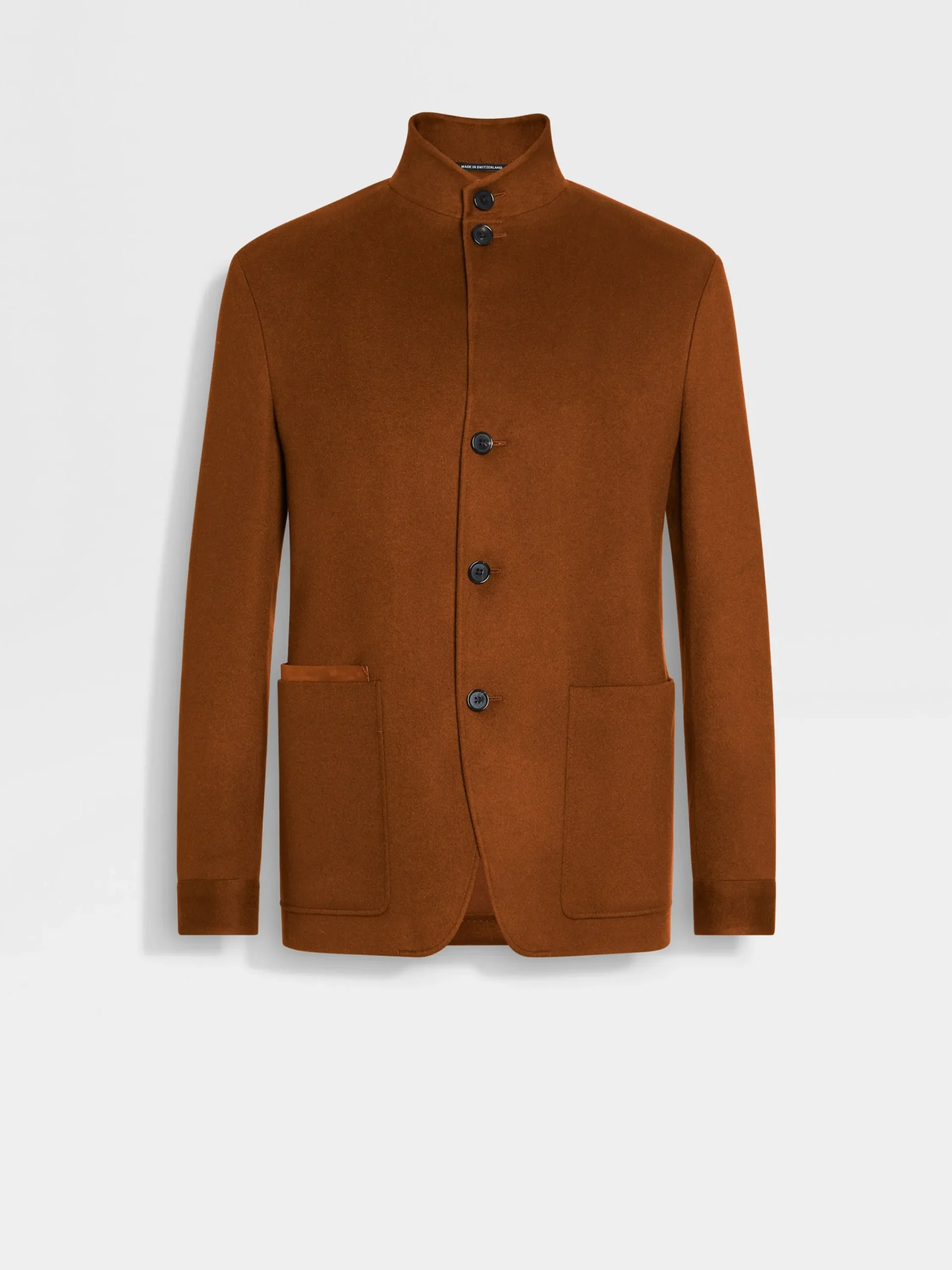 Overshirts And Chore Jackets|Jackets And Coats>ZEGNA Oasi Cashmere Il Conte Jacket DarkFoliage