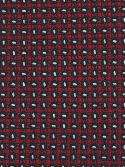 Ties And Bow Ties>ZEGNA CINQUE PIEGHE Silk Tie Red