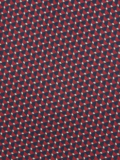 Ties And Bow Ties>ZEGNA Silk Tie Red