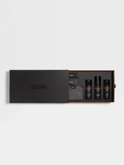 Small Gifts|Travel In Style>ZEGNA Triple Stitch™ Care Kit Black