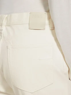 Jeans>ZEGNA Cotton Roccia Jeans White