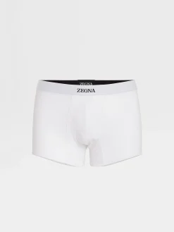 Underwear And Socks|Underwear And Socks>ZEGNA Cotton Trunks White