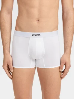 Underwear And Socks|Underwear And Socks>ZEGNA Cotton Trunks White