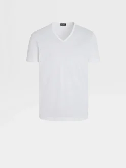 Underwear And Socks|Underwear And Socks>ZEGNA Cotton T-shirt White