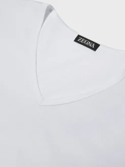 Underwear And Socks|Underwear And Socks>ZEGNA Cotton T-shirt White