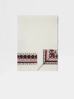 Small Gifts|Soft Accessories>ZEGNA Oasi Cashmere Scarf White