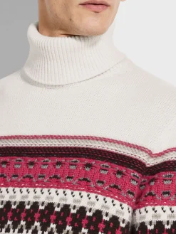 Travel In Style|Sweaters>ZEGNA Oasi Cashmere Turtleneck White