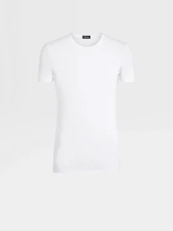 Underwear And Socks|Underwear And Socks>ZEGNA Stretch Modal T-shirt White