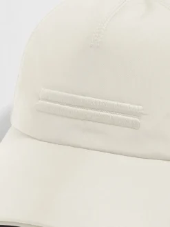 Gloves, Scarves And Hats>ZEGNA Technical Fabric Baseball Cap White