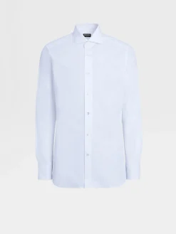 Shirts>ZEGNA Trofeo™ Cotton Shirt White
