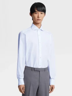 Shirts>ZEGNA Trofeo™ Cotton Shirt White