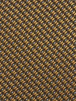 Ties And Bow Ties>ZEGNA Silk Tie Yellow