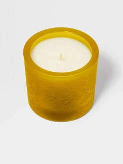 Small Gifts|Lifestyle And Luxury Home Accessories>ZEGNA Silk Candle Yellow