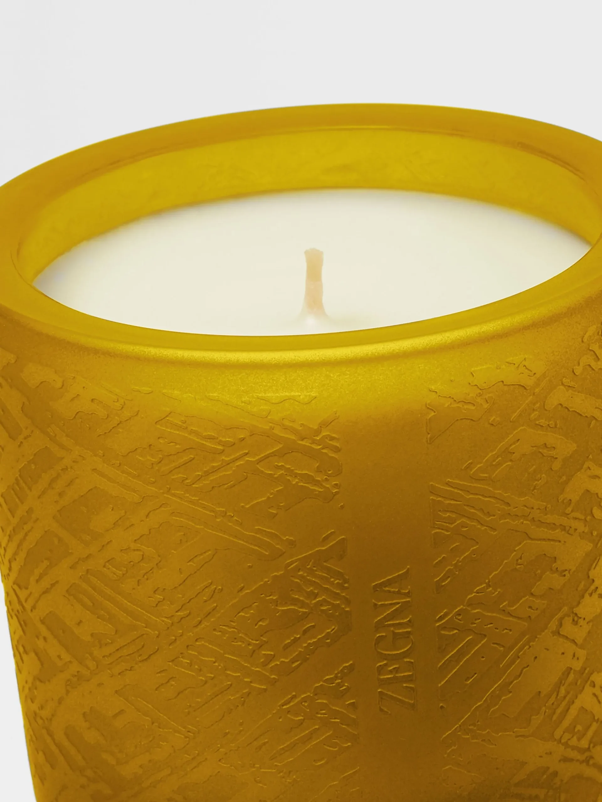 Small Gifts|Lifestyle And Luxury Home Accessories>ZEGNA Silk Candle Yellow