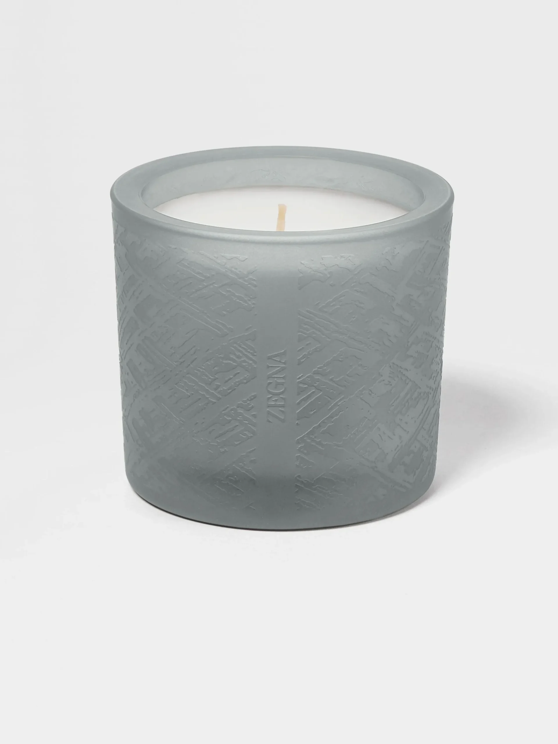 Small Gifts|Lifestyle And Luxury Home Accessories>ZEGNA Wool Candle Grey