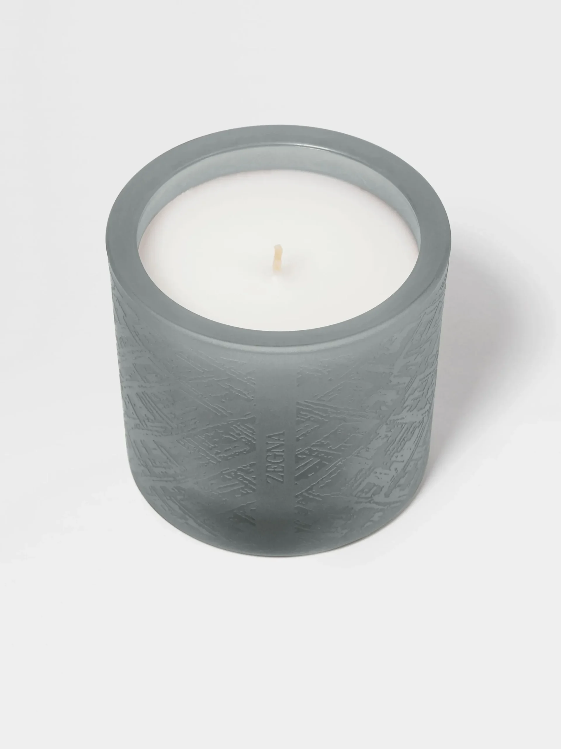 Small Gifts|Lifestyle And Luxury Home Accessories>ZEGNA Wool Candle Grey
