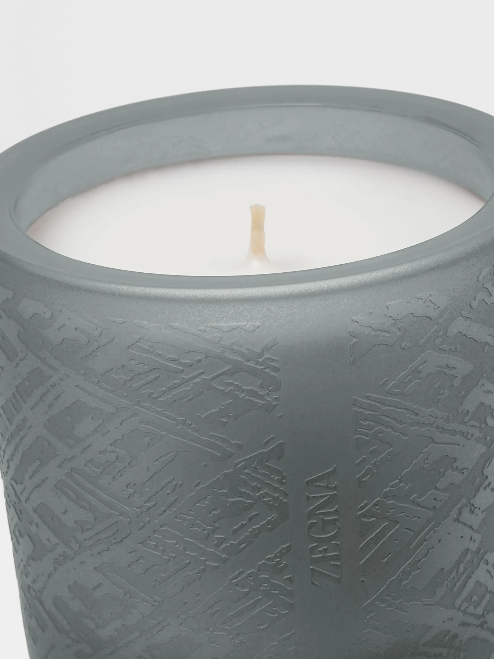 Small Gifts|Lifestyle And Luxury Home Accessories>ZEGNA Wool Candle Grey