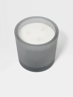 Small Gifts|Lifestyle And Luxury Home Accessories>ZEGNA Wool 3-wick Candle Grey
